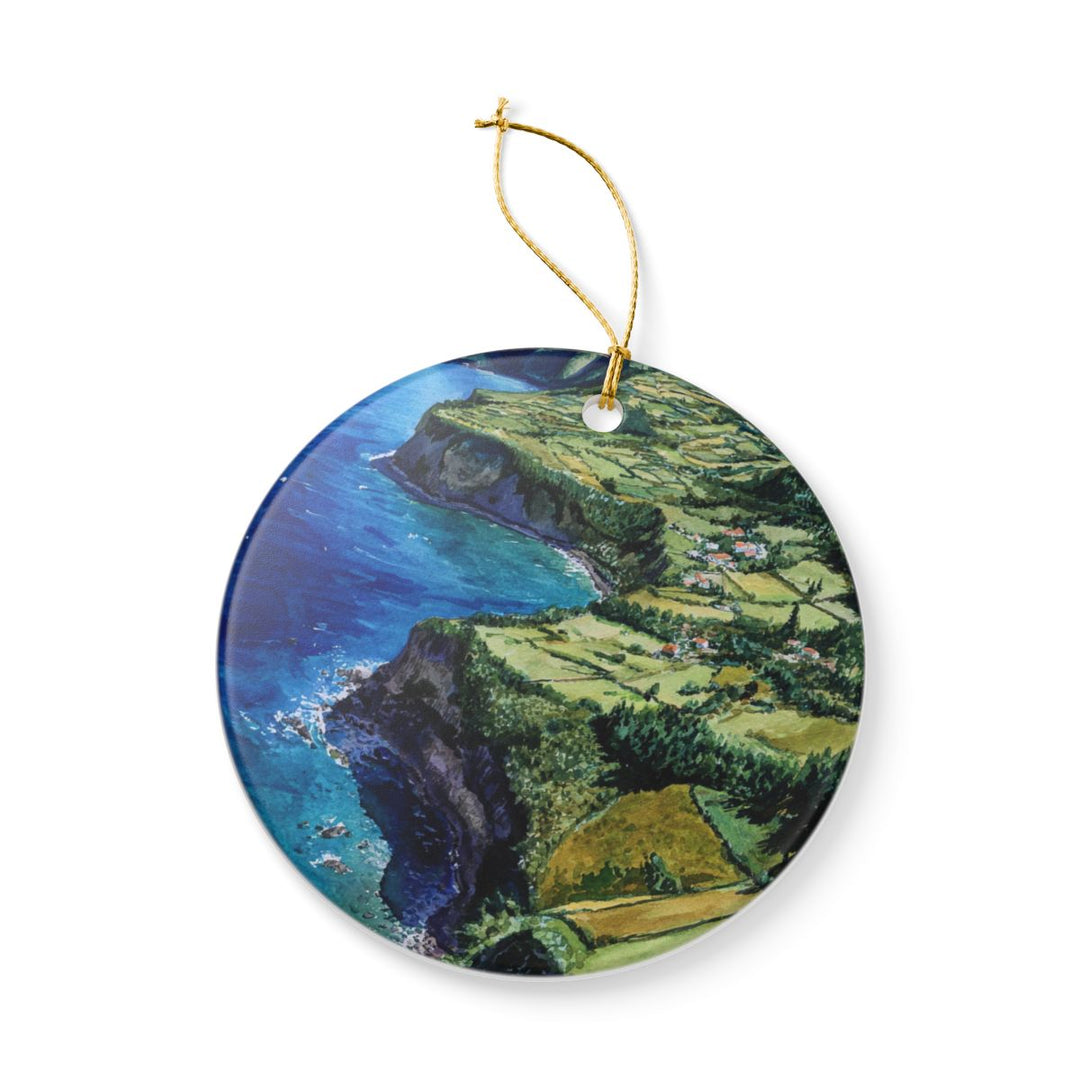 São Miguel Azores Ornament: Unique São Miguel Azores Souvenir, São Miguel Azores Xmas Decor, and Authentic São Miguel Azores Gift