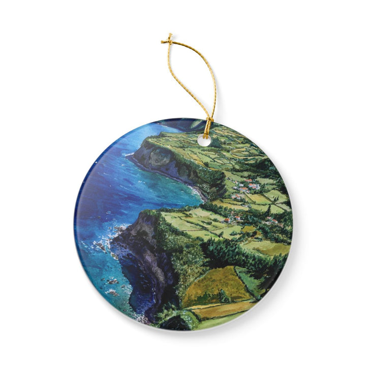 São Miguel Azores Ornament: Unique São Miguel Azores Souvenir, São Miguel Azores Xmas Decor, and Authentic São Miguel Azores Gift