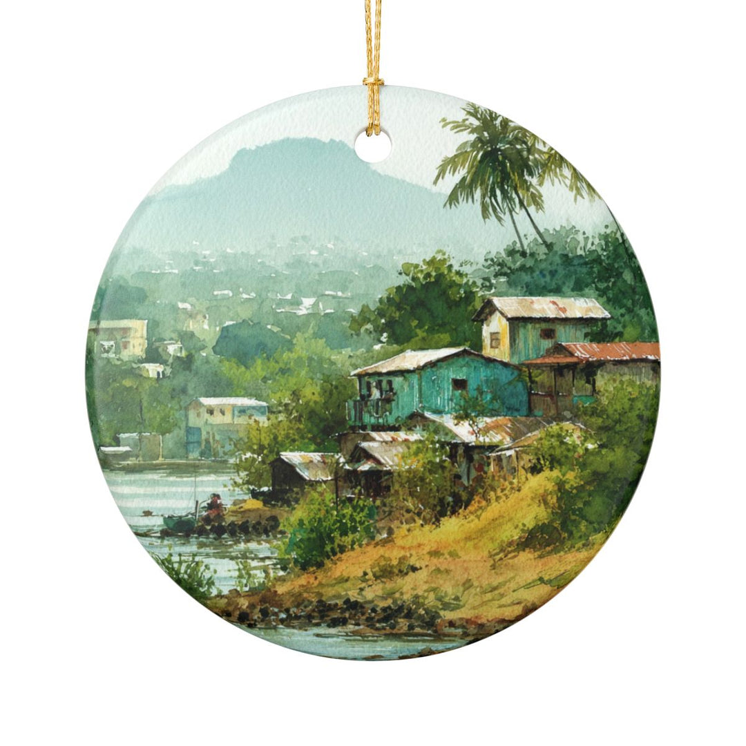 São Tomé São Tomé and Príncipe Ornament: Unique São Tomé São Tomé and Príncipe Souvenir, São Tomé São Tomé and Príncipe Xmas Decor