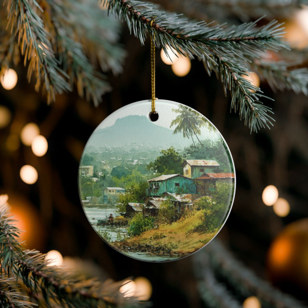 São Tomé São Tomé and Príncipe Ornament: Unique São Tomé São Tomé and Príncipe Souvenir, São Tomé São Tomé and Príncipe Xmas Decor