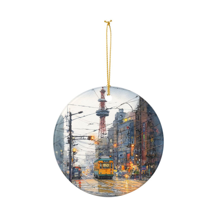 Sapporo Japan Ornament: Unique Sapporo Souvenir, Sapporo Japan Xmas Decor, and Authentic Sapporo Gift