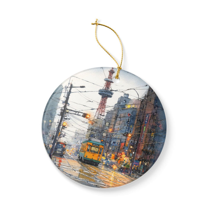 Sapporo Japan Ornament: Unique Sapporo Souvenir, Sapporo Japan Xmas Decor, and Authentic Sapporo Gift