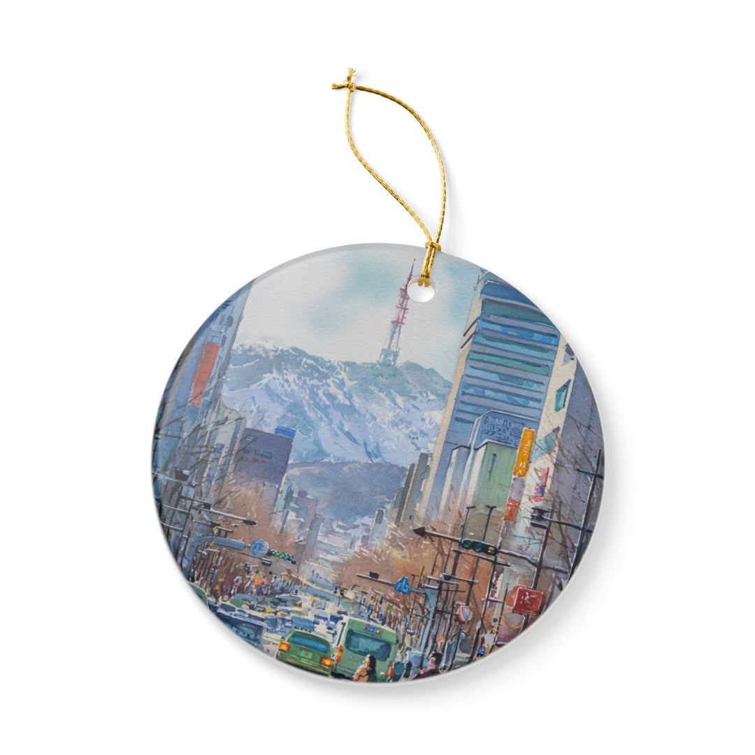 Sapporo Japan Ornament: Unique Sapporo Souvenir, Sapporo Japan Xmas Decor, and Authentic Sapporo Gift