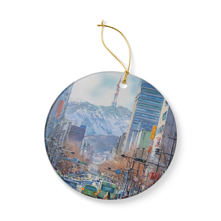 Sapporo Japan Ornament: Unique Sapporo Souvenir, Sapporo Japan Xmas Decor, and Authentic Sapporo Gift