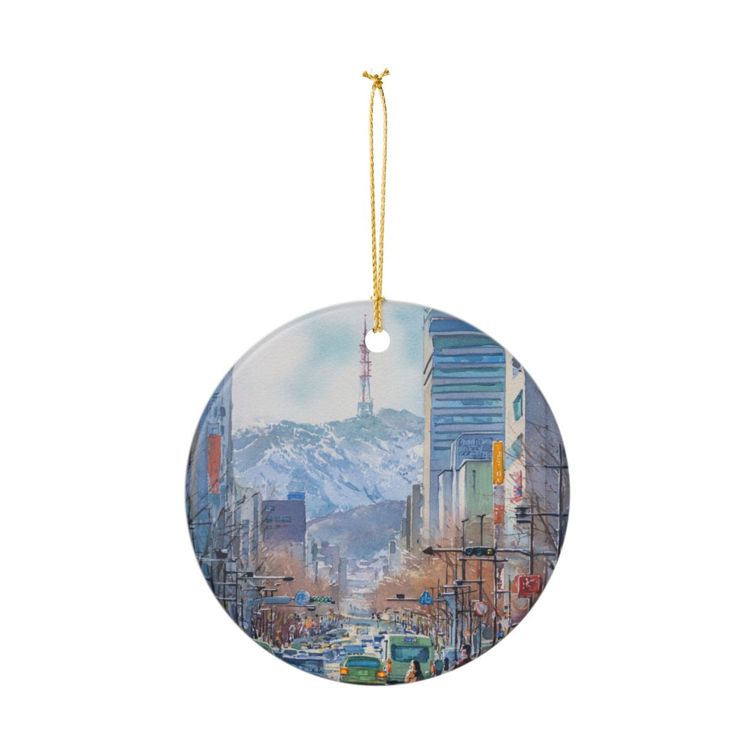 Sapporo Japan Ornament: Unique Sapporo Souvenir, Sapporo Japan Xmas Decor, and Authentic Sapporo Gift