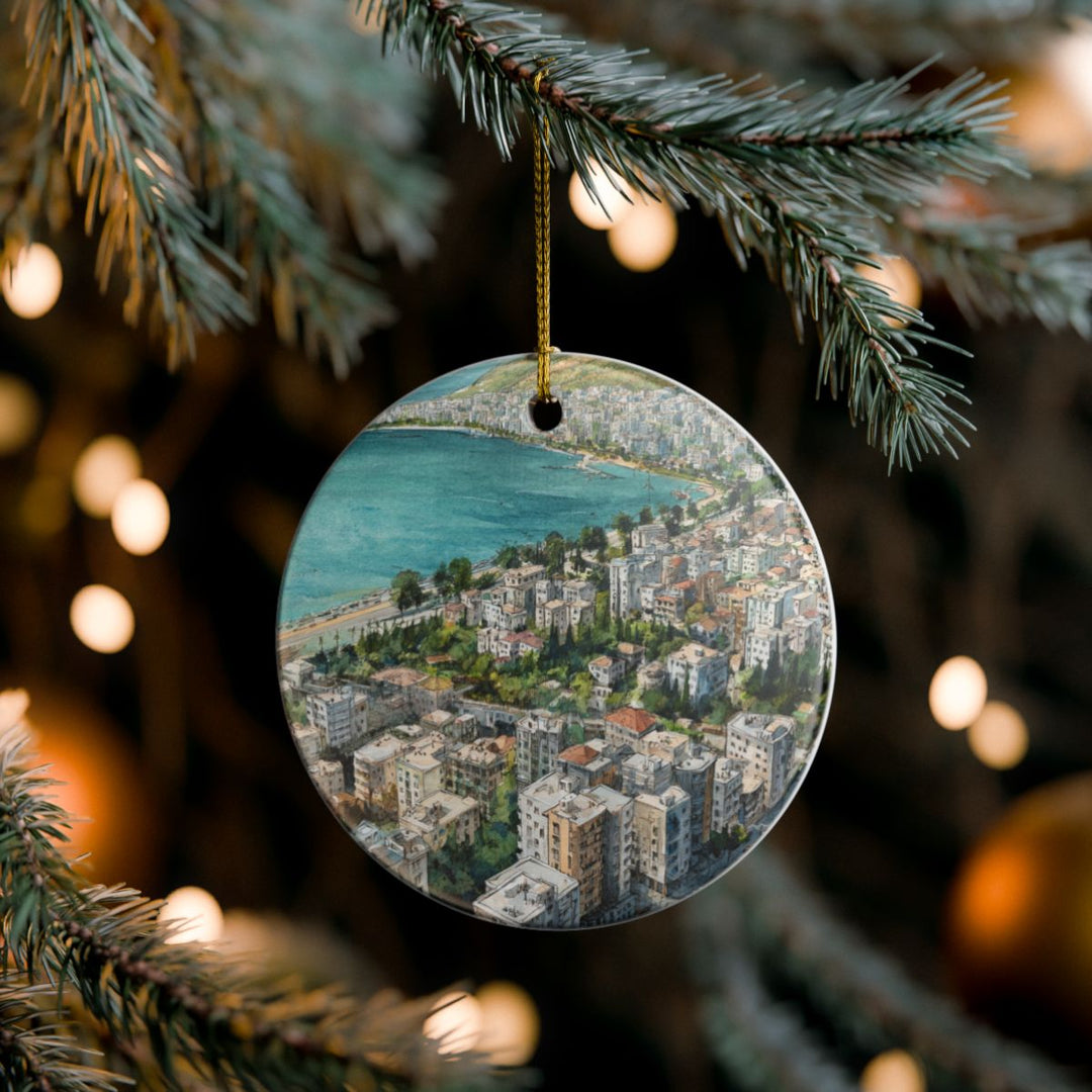 Sarande Ornament: Unique Sarande Souvenir, Sarande Xmas Decor, and Authentic Sarande Gift