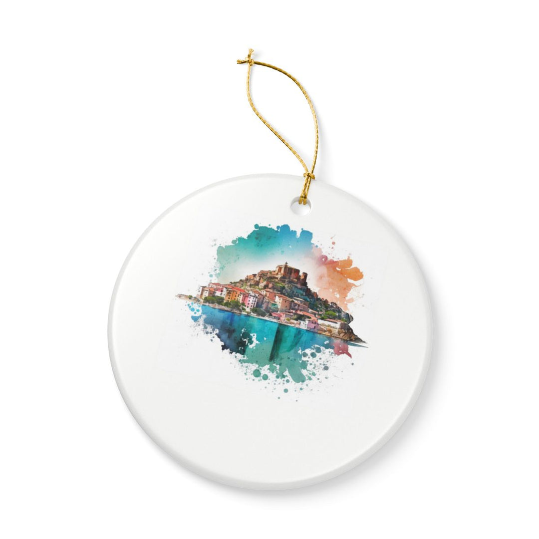 Sardinia Ornament: Unique Sardinia Souvenir, Sardinia Xmas Decor, and Authentic Sardinia Gift