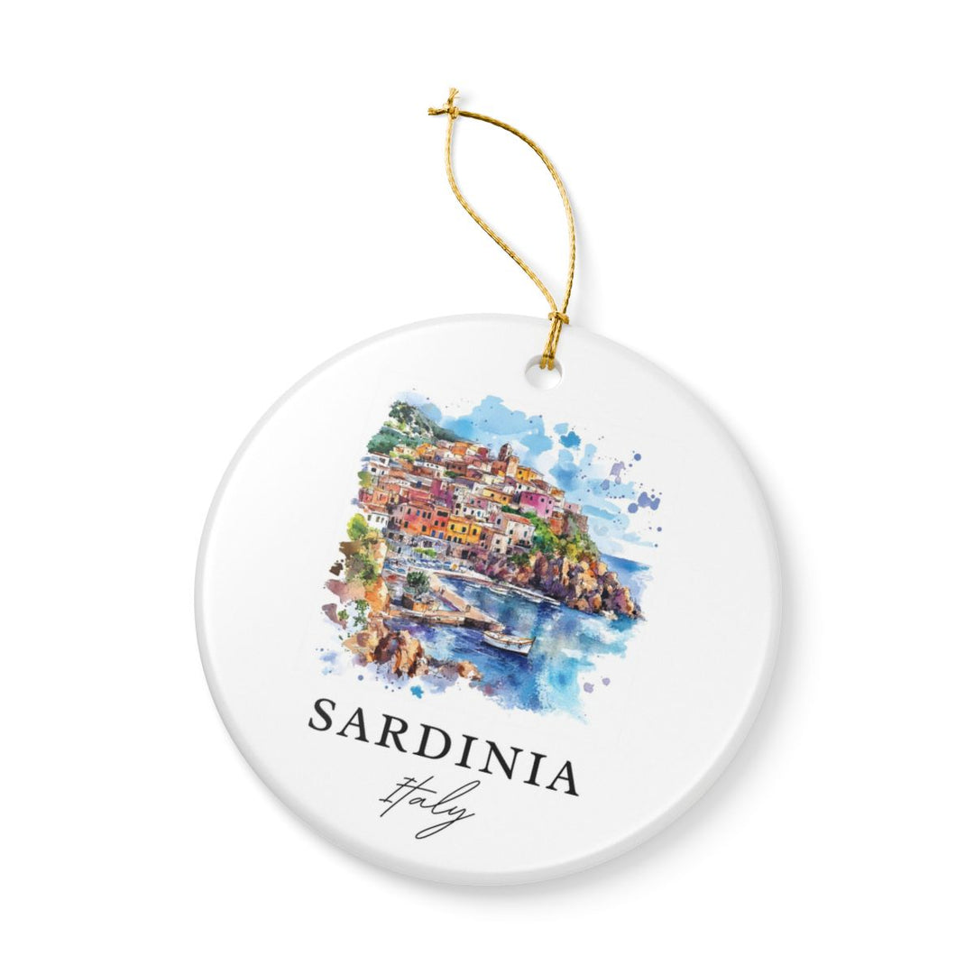 Sardinia Italy Ornament | Christmas Travel Souvenir Gift