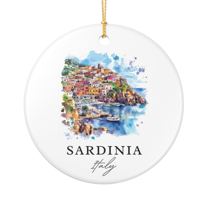 Sardinia Italy Ornament | Christmas Travel Souvenir Gift