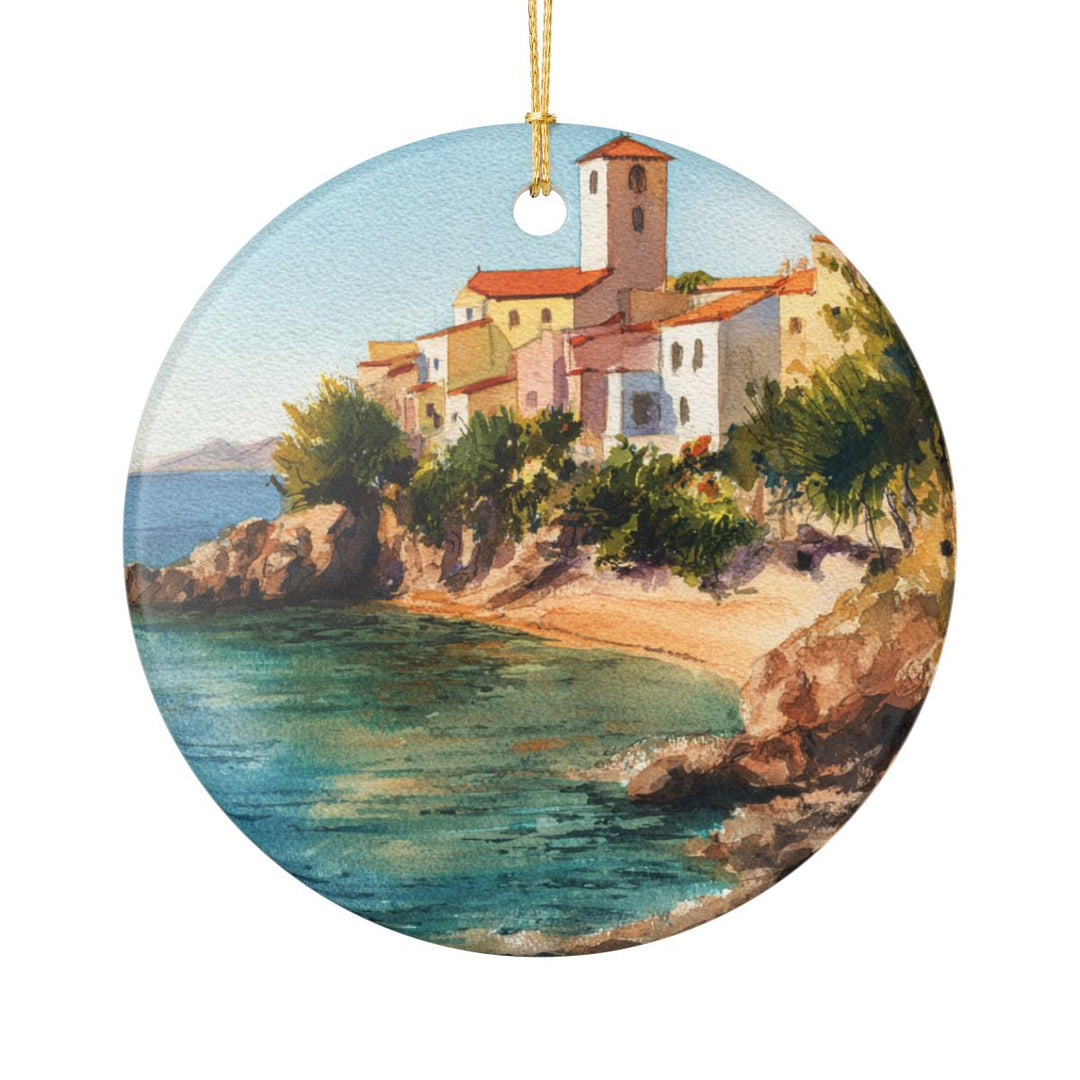 Sardinia Ornament: Unique Sardinia Souvenir, Sardinia Xmas Decor, and Authentic Sardinia Gift