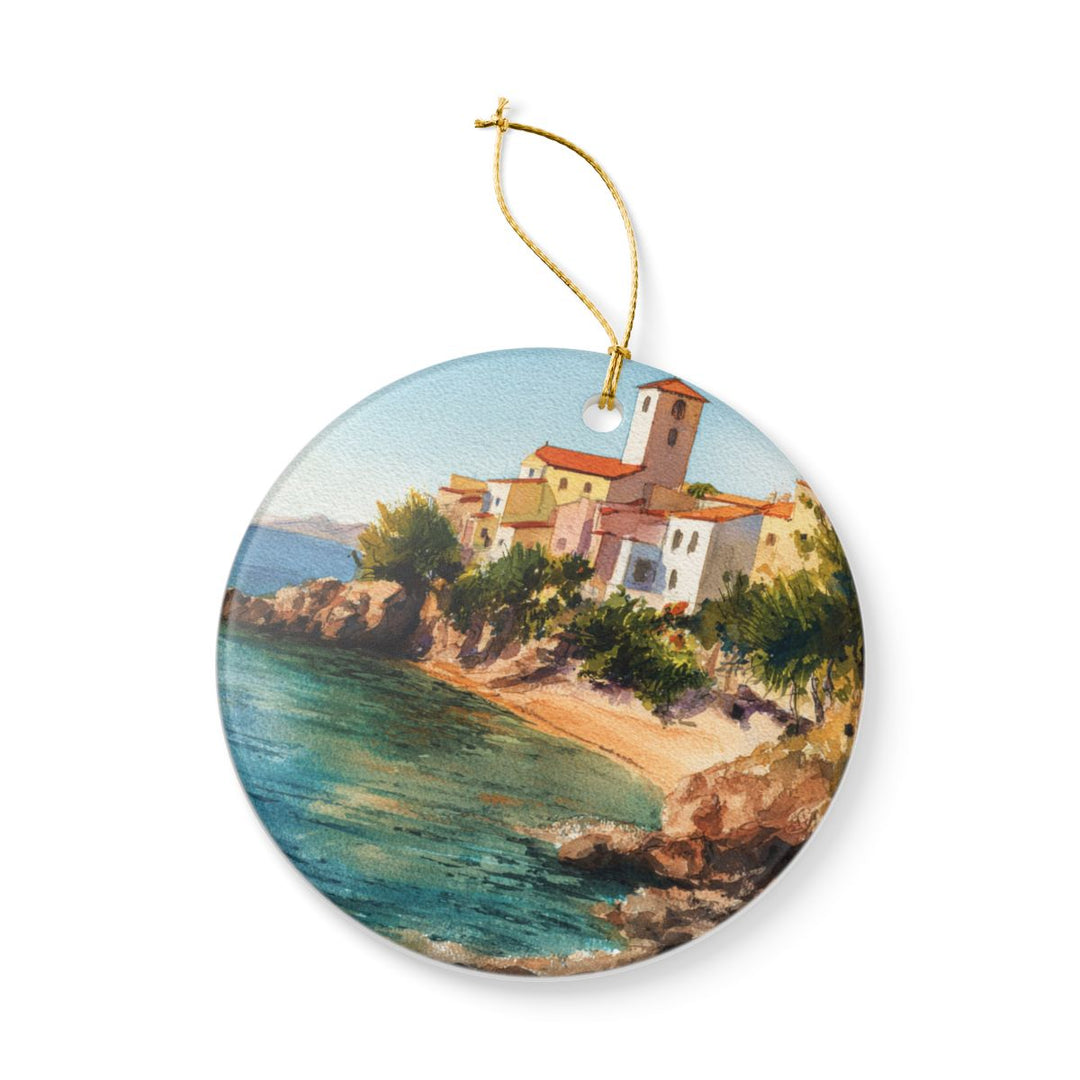 Sardinia Ornament: Unique Sardinia Souvenir, Sardinia Xmas Decor, and Authentic Sardinia Gift