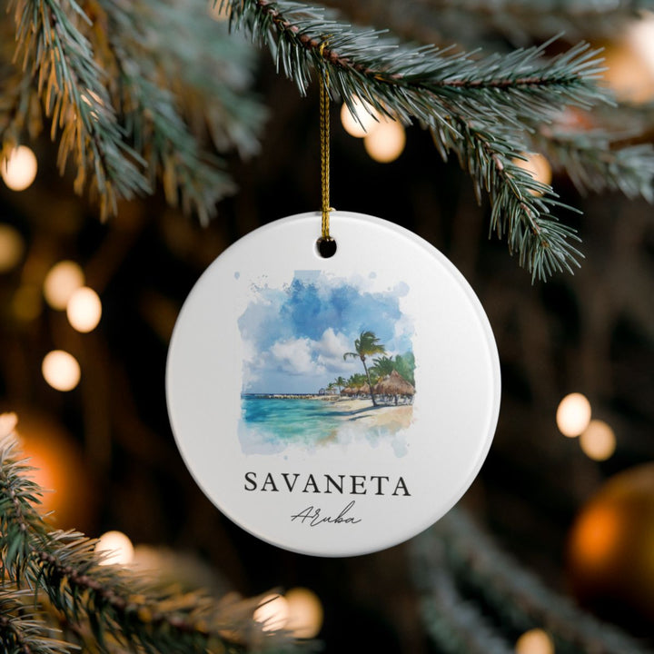 Savaneta Ornament: Unique Savaneta Souvenir, Savaneta Xmas Decor, and Authentic Savaneta Gift