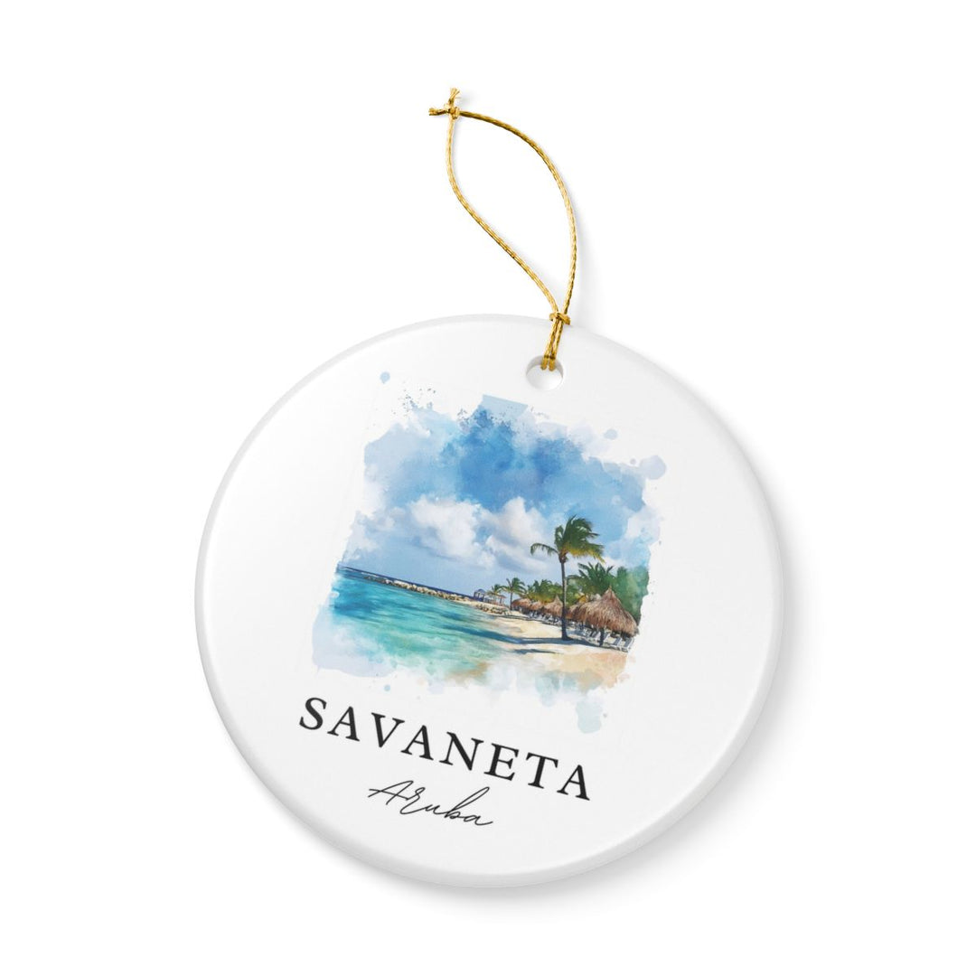 Savaneta Ornament: Unique Savaneta Souvenir, Savaneta Xmas Decor, and Authentic Savaneta Gift