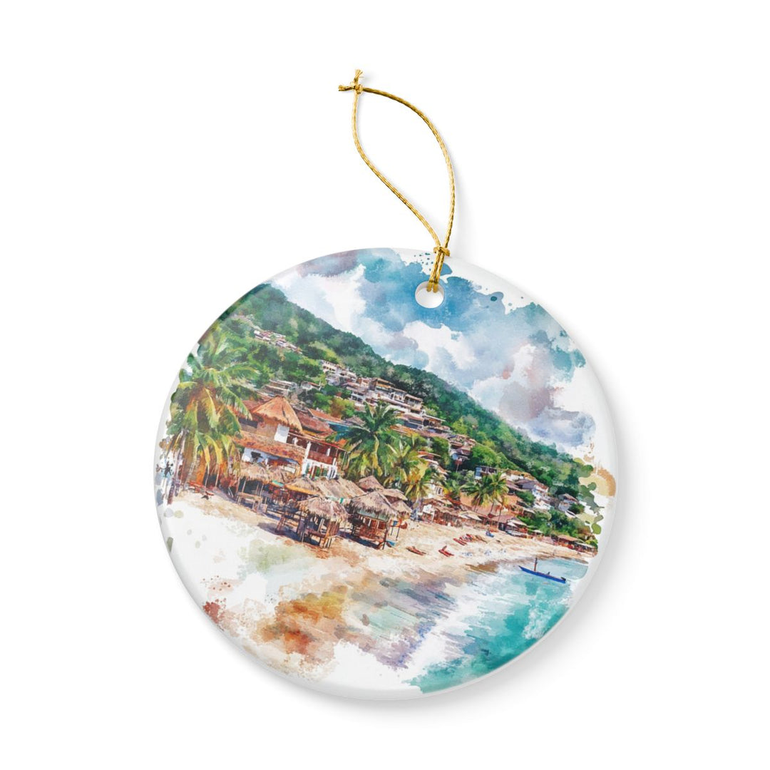 Sayulita Mexico Ornament: Unique Sayulita Mexico Souvenir, Sayulita Mexico Xmas Decor, and Authentic Sayulita Mexico Gift
