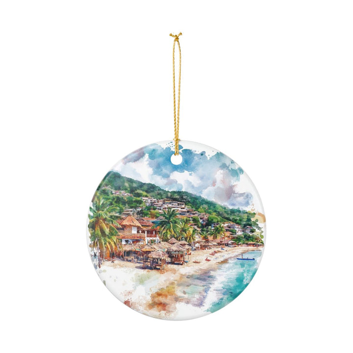Sayulita Mexico Ornament: Unique Sayulita Mexico Souvenir, Sayulita Mexico Xmas Decor, and Authentic Sayulita Mexico Gift