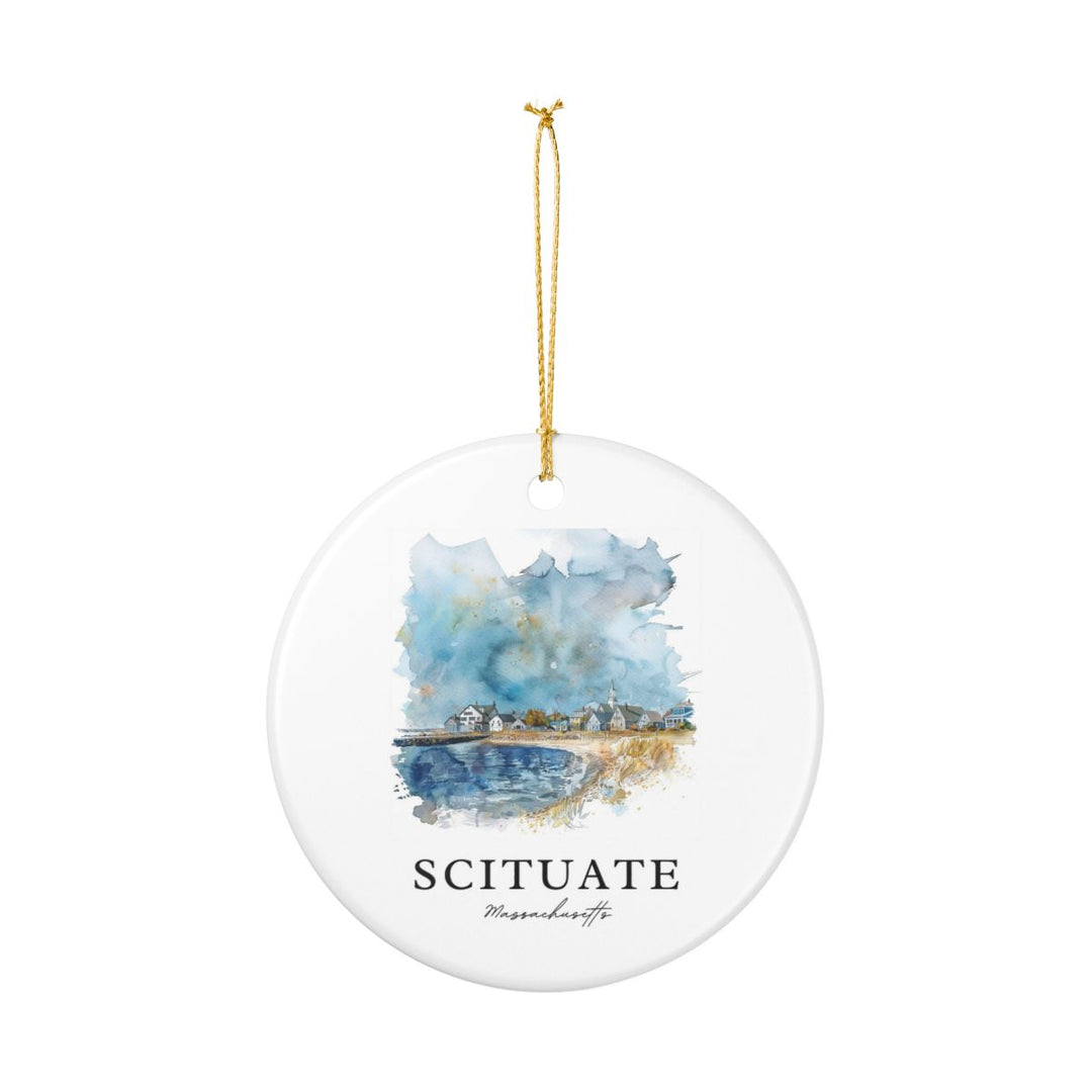 Scituate Massachusetts Ornament | Christmas Travel Souvenir Gift
