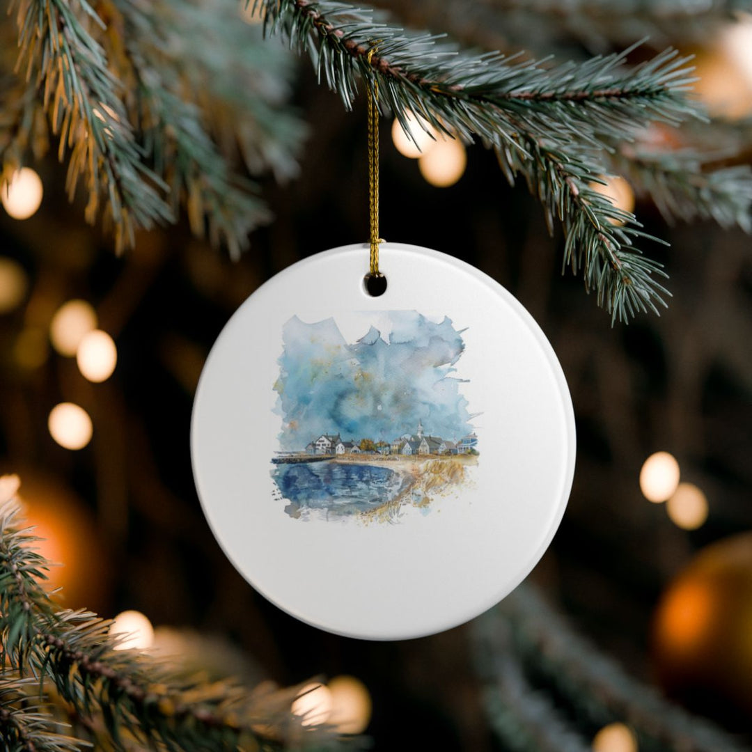 Scituate Ornament: Unique Scituate Souvenir, Scituate Xmas Decor, and Authentic Scituate Gift