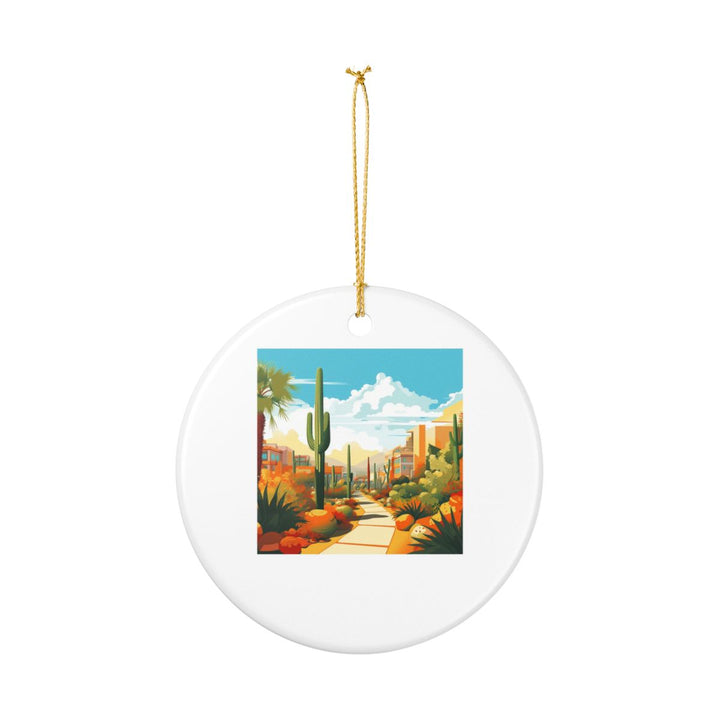 Scottsdale Arizona Ornament: Unique Scottsdale Souvenir, Scottsdale Arizona Xmas Decor, and Authentic Scottsdale Gift