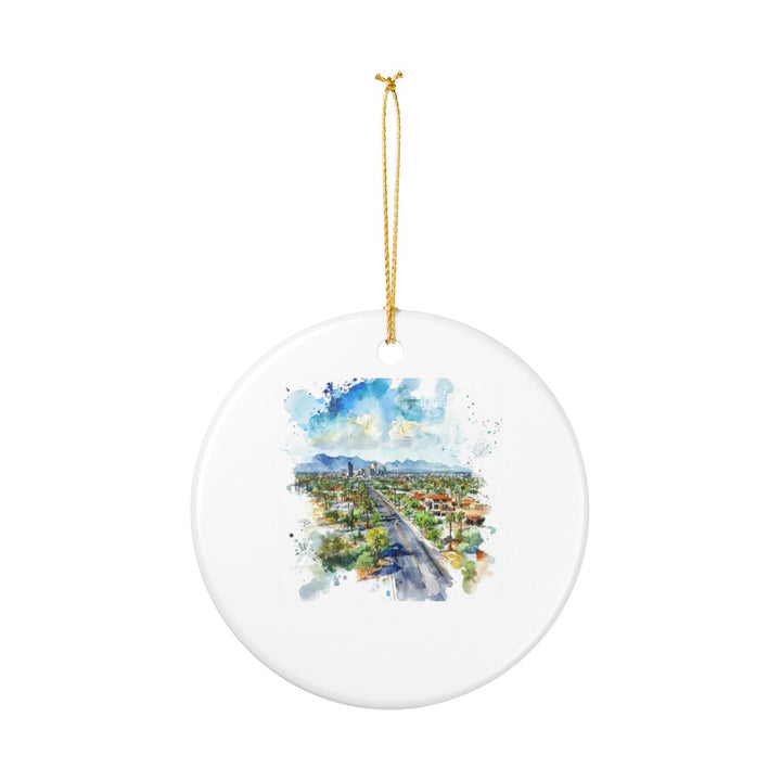 Scottsdale Arizona Ornament: Unique Scottsdale Souvenir, Scottsdale Arizona Xmas Decor, and Authentic Scottsdale Gift