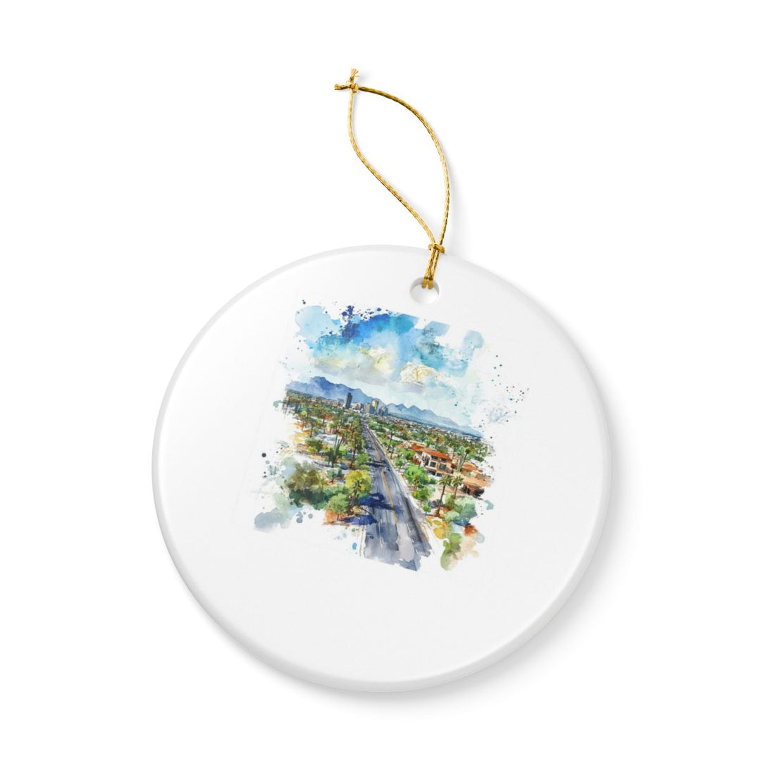Scottsdale Arizona Ornament: Unique Scottsdale Souvenir, Scottsdale Arizona Xmas Decor, and Authentic Scottsdale Gift