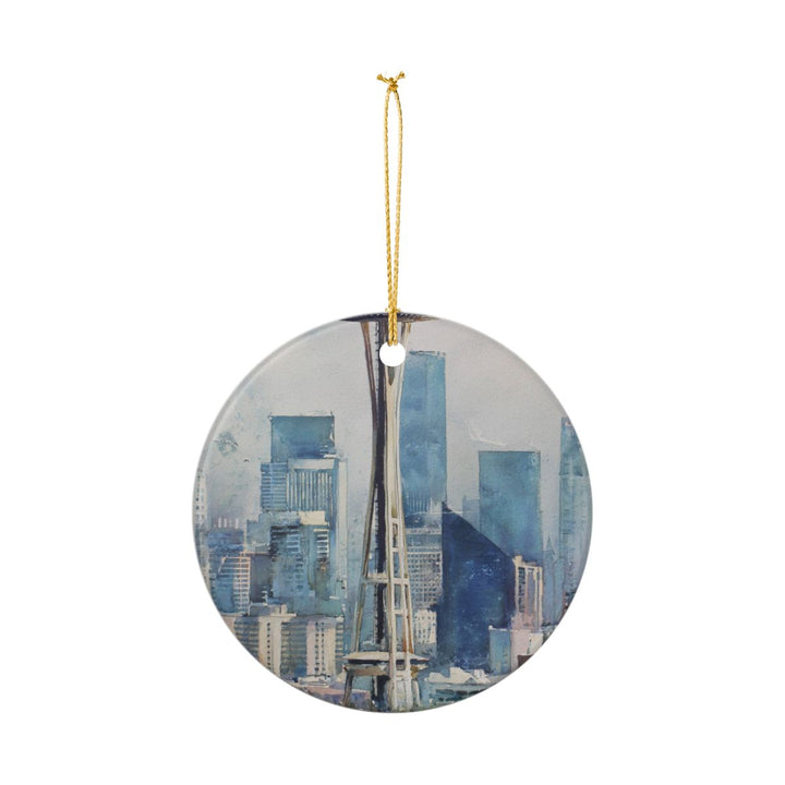 Seattle Washington USA Ornament: Unique Seattle Souvenir, Seattle Washington Xmas Decor, and Authentic Seattle Gift