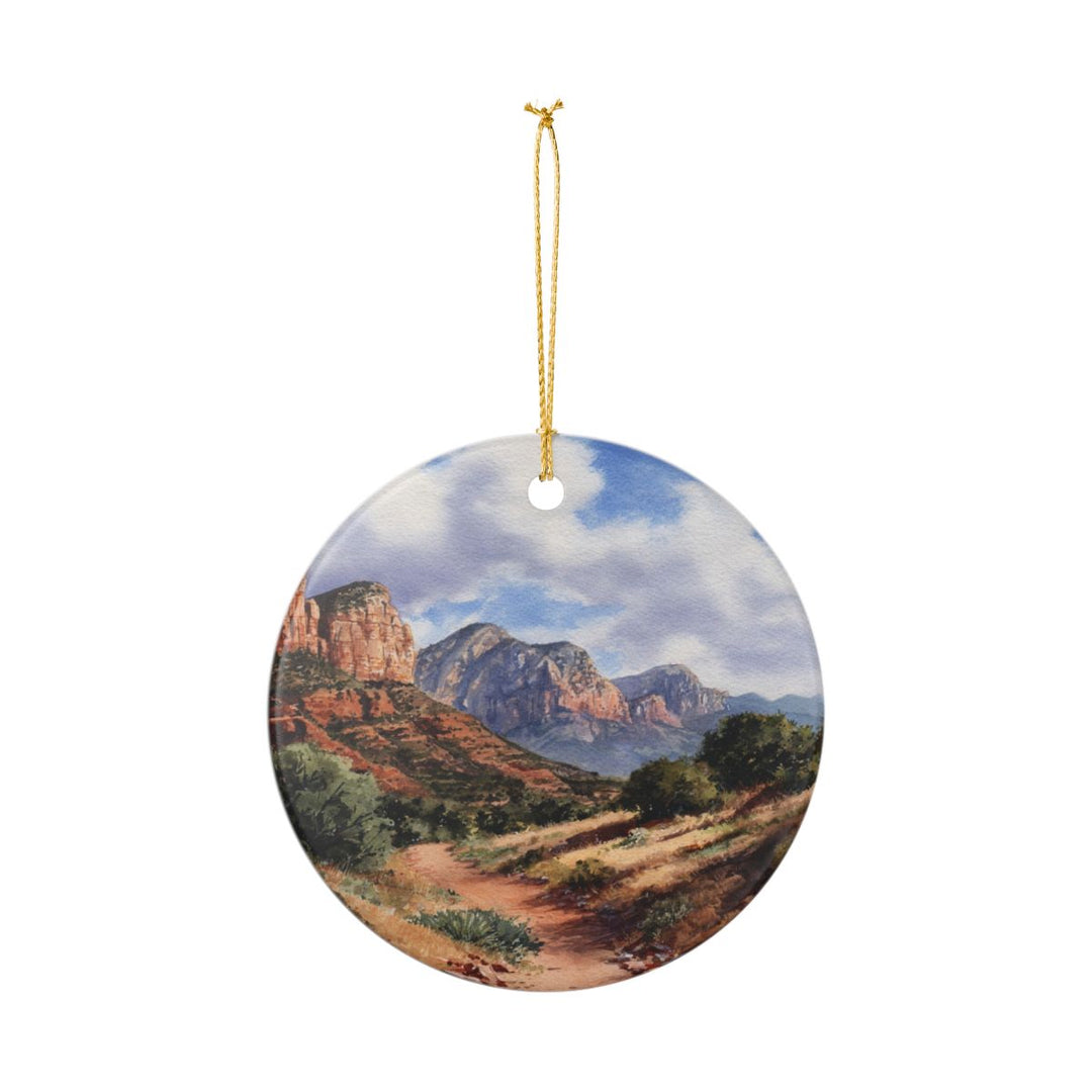 Sedona Arizona Ornament: Unique Sedona Souvenir, Sedona Arizona Xmas Decor, and Authentic Sedona Gift