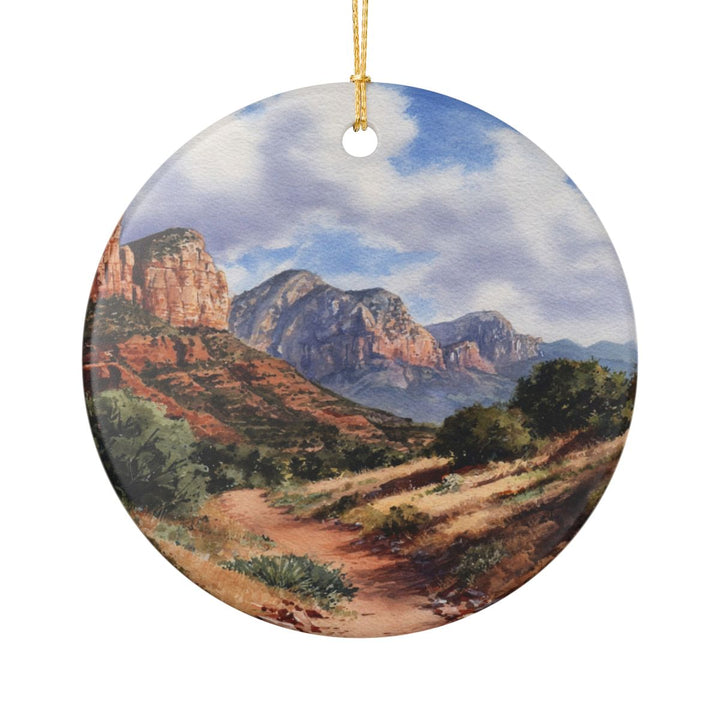 Sedona Arizona Ornament: Unique Sedona Souvenir, Sedona Arizona Xmas Decor, and Authentic Sedona Gift