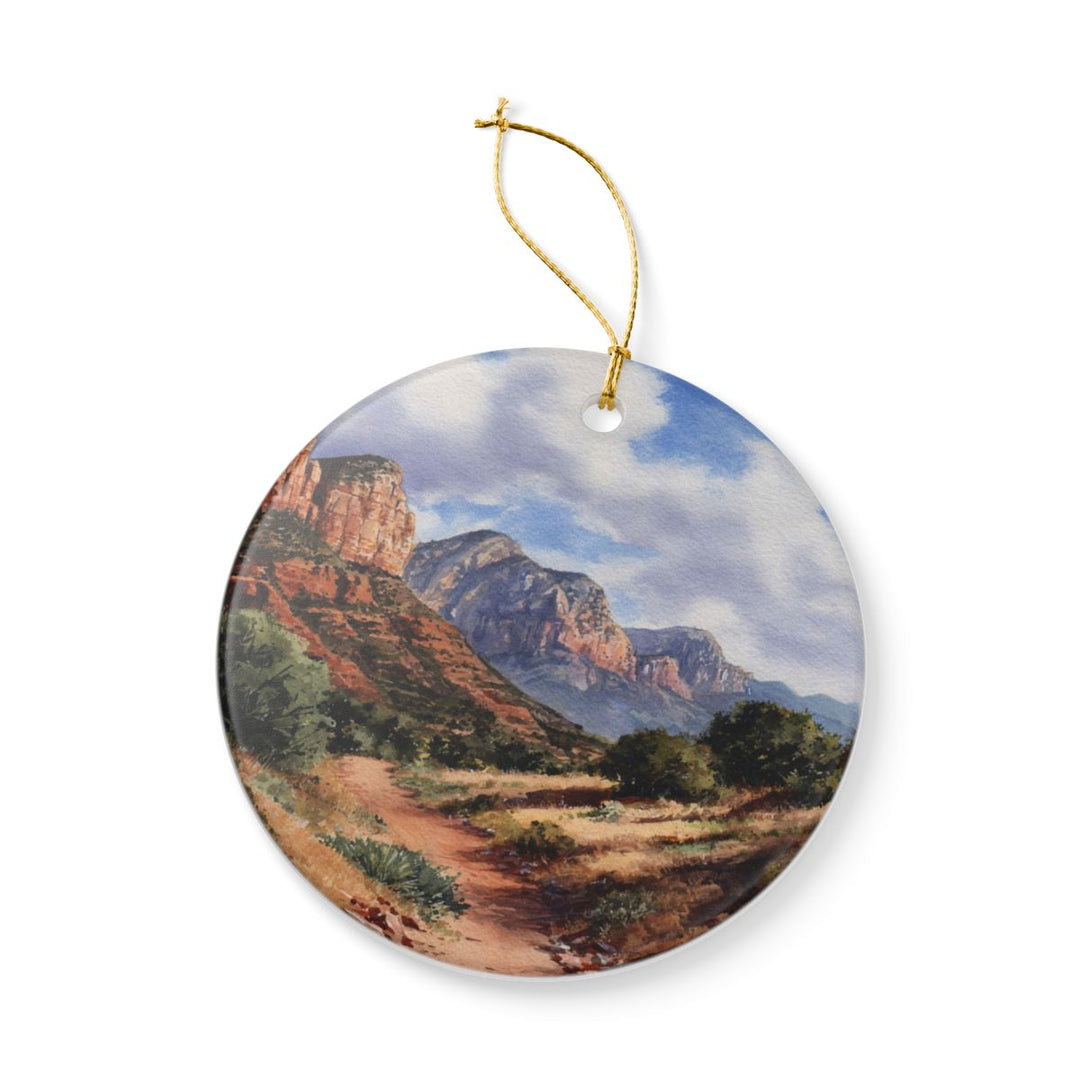 Sedona Arizona Ornament: Unique Sedona Souvenir, Sedona Arizona Xmas Decor, and Authentic Sedona Gift