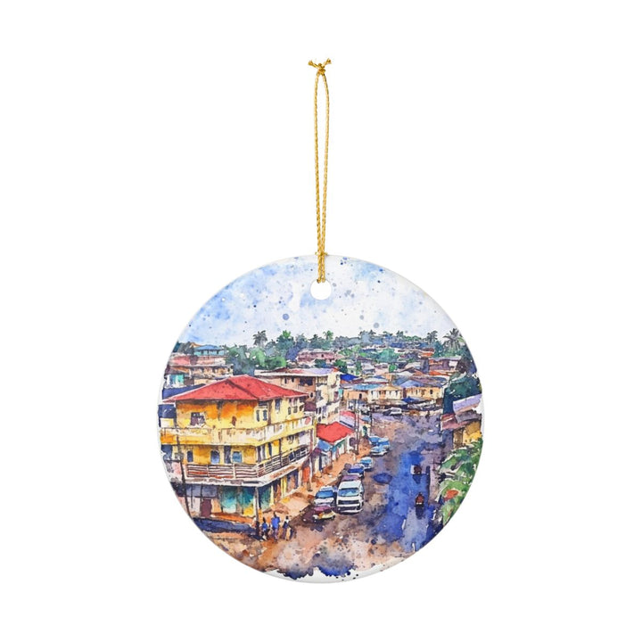 Sekondi-takoradi Ornament: Unique Sekondi-takoradi Souvenir, Sekondi-takoradi Xmas Decor, and Authentic Sekondi-takoradi Gift