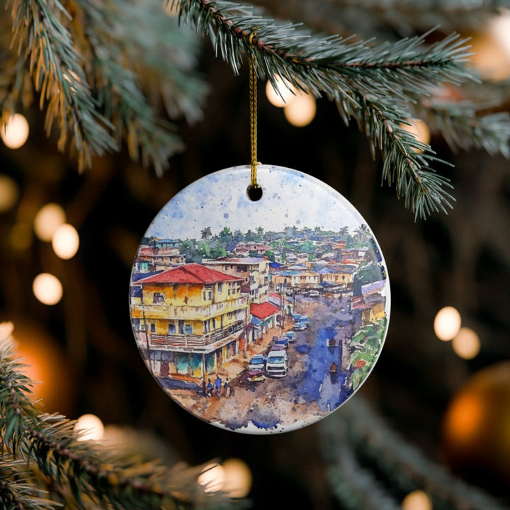 Sekondi-takoradi Ornament: Unique Sekondi-takoradi Souvenir, Sekondi-takoradi Xmas Decor, and Authentic Sekondi-takoradi Gift
