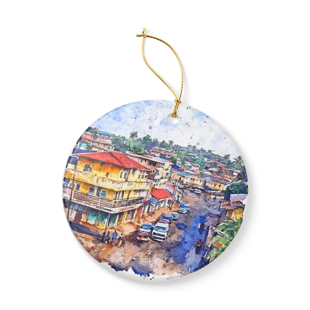 Sekondi-takoradi Ornament: Unique Sekondi-takoradi Souvenir, Sekondi-takoradi Xmas Decor, and Authentic Sekondi-takoradi Gift