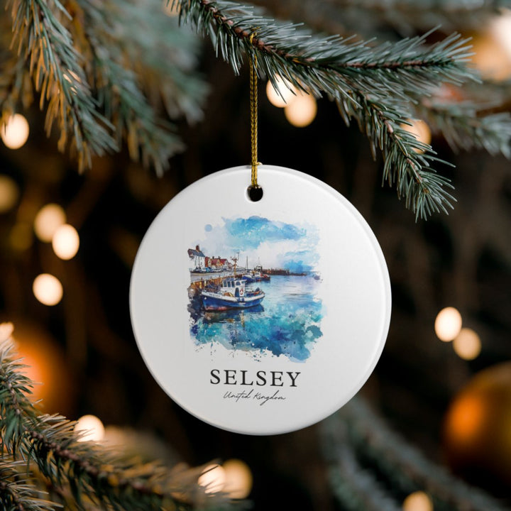 Selsey United Kingdom Ornament: Unique Selsey United Kingdom Souvenir, Selsey United Kingdom Xmas Decor, and Authentic Selsey United Kingdom Gift