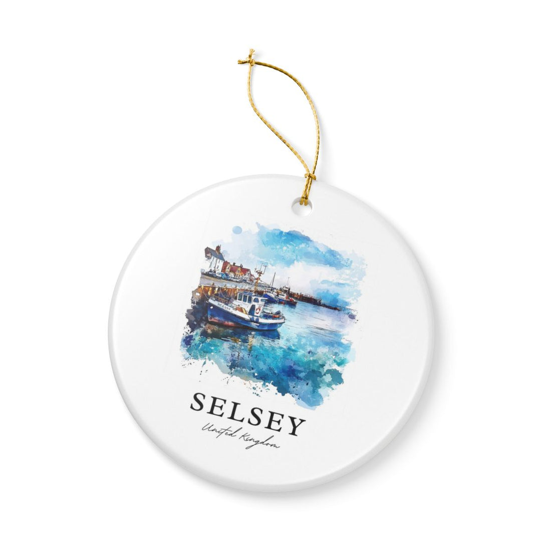 Selsey United Kingdom Ornament: Unique Selsey United Kingdom Souvenir, Selsey United Kingdom Xmas Decor, and Authentic Selsey United Kingdom Gift
