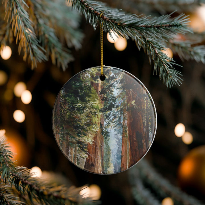 Sequoia National Park California USA Ornament: Unique Sequoia National Park Souvenir, Sequoia National Park California Xmas Decor, and Authentic Sequoia National Park Gift