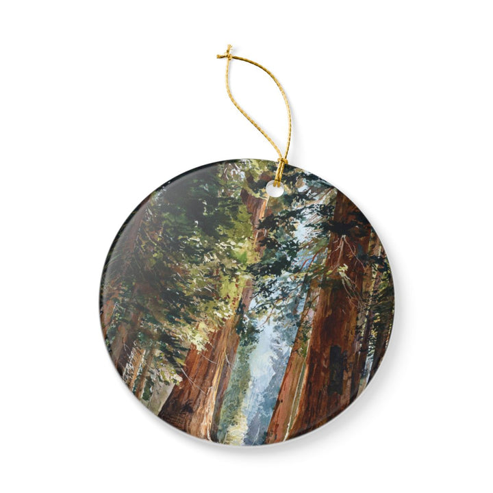 Sequoia National Park California USA Ornament: Unique Sequoia National Park Souvenir, Sequoia National Park California Xmas Decor, and Authentic Sequoia National Park Gift