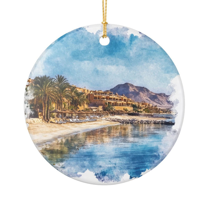 Sharm El-sheikh Ornament: Unique Sharm El-sheikh Souvenir, Sharm El-sheikh Xmas Decor, and Authentic Sharm El-sheikh Gift