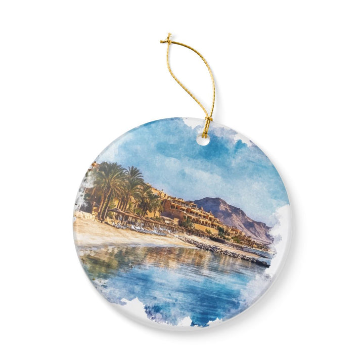 Sharm El-sheikh Ornament: Unique Sharm El-sheikh Souvenir, Sharm El-sheikh Xmas Decor, and Authentic Sharm El-sheikh Gift