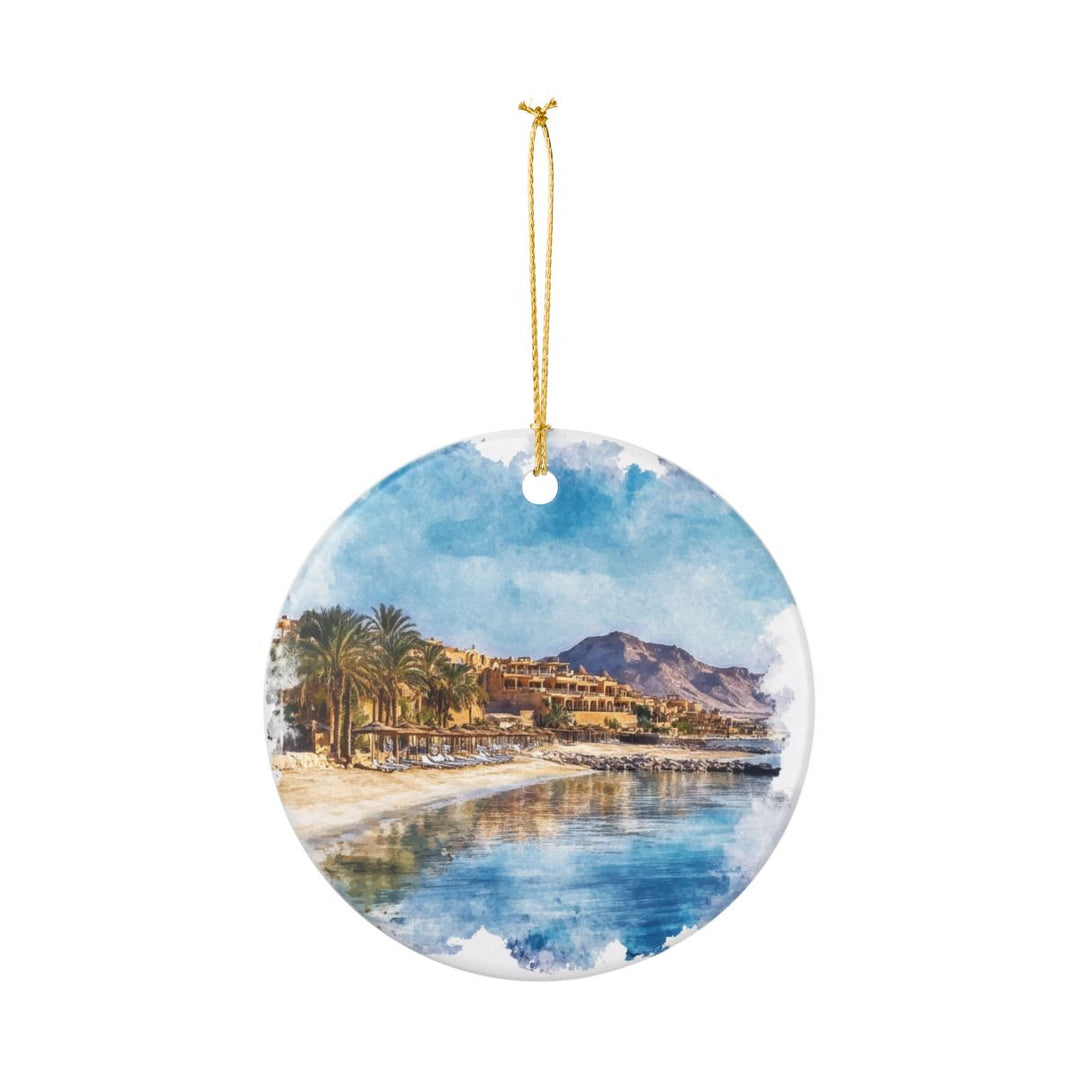 Sharm El-sheikh Ornament: Unique Sharm El-sheikh Souvenir, Sharm El-sheikh Xmas Decor, and Authentic Sharm El-sheikh Gift