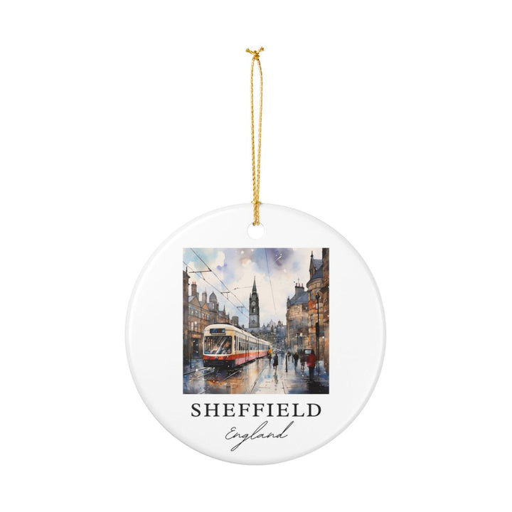 Sheffield England Ornament: Unique Sheffield England Souvenir, Sheffield England Xmas Decor, and Authentic Sheffield England Gift