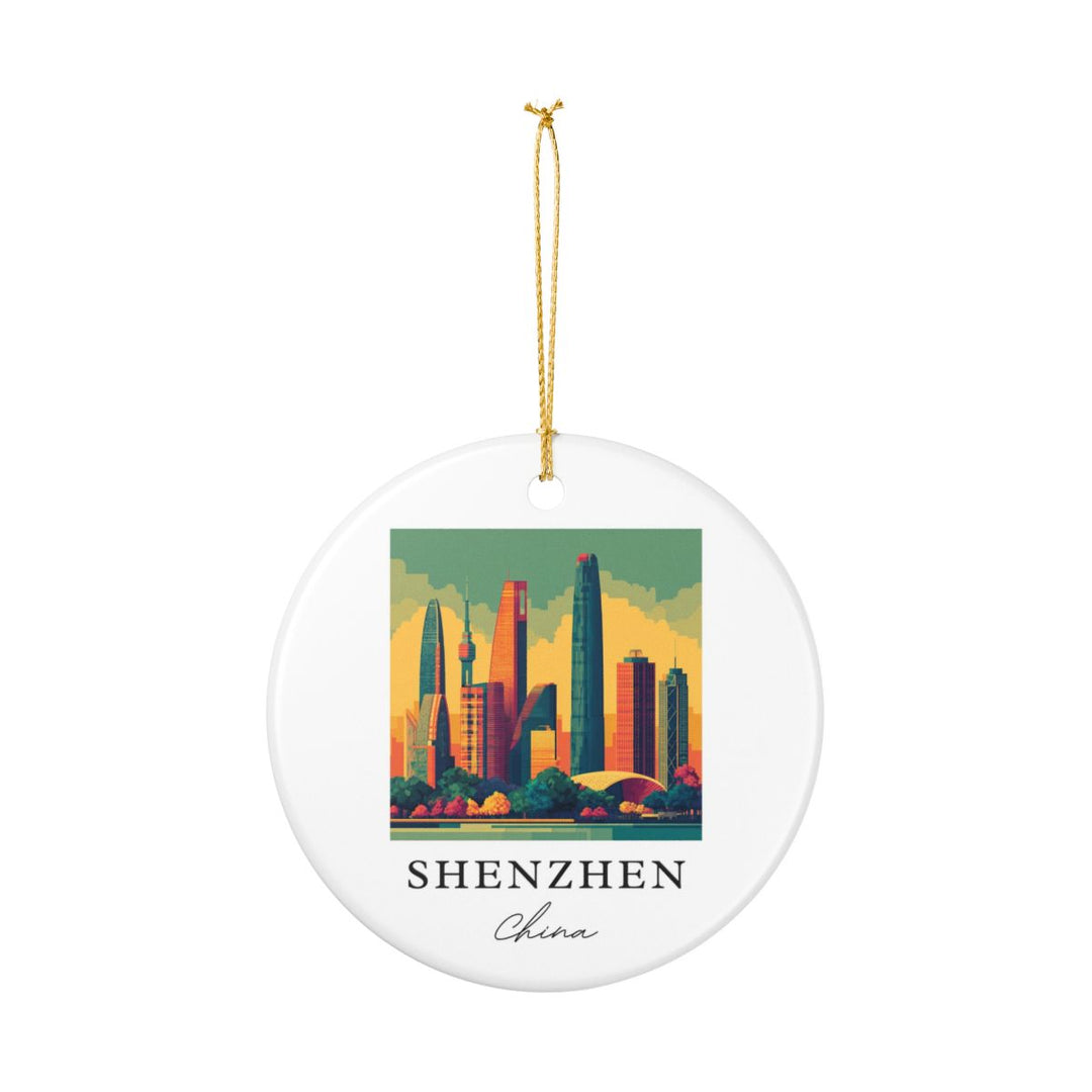Shenzhen Ornament: Unique Shenzhen Souvenir, Shenzhen Xmas Decor, and Authentic Shenzhen Gift