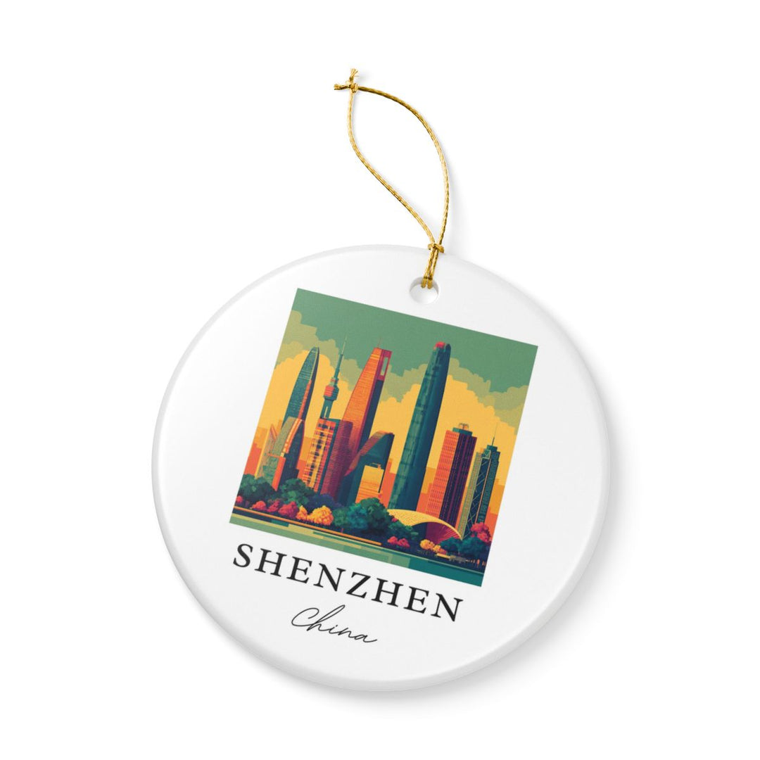 Shenzhen Ornament: Unique Shenzhen Souvenir, Shenzhen Xmas Decor, and Authentic Shenzhen Gift