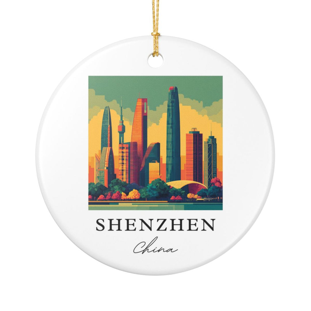 Shenzhen Ornament: Unique Shenzhen Souvenir, Shenzhen Xmas Decor, and Authentic Shenzhen Gift
