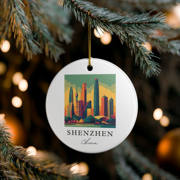 Shenzhen Ornament: Unique Shenzhen Souvenir, Shenzhen Xmas Decor, and Authentic Shenzhen Gift