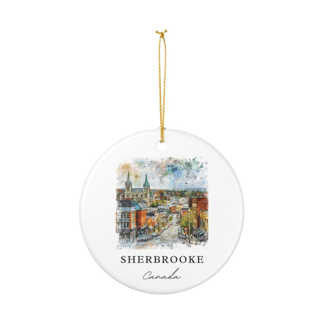 Sherbrooke Canada Ornament: Unique Sherbrooke Souvenir, Sherbrooke Canada Xmas Decor, and Authentic Sherbrooke Gift