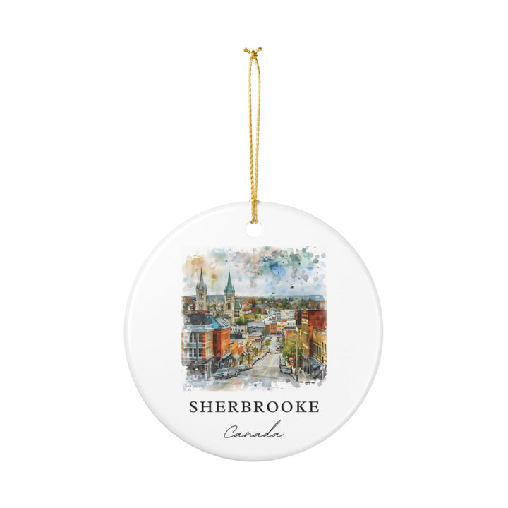 Sherbrooke Canada Ornament: Unique Sherbrooke Souvenir, Sherbrooke Canada Xmas Decor, and Authentic Sherbrooke Gift