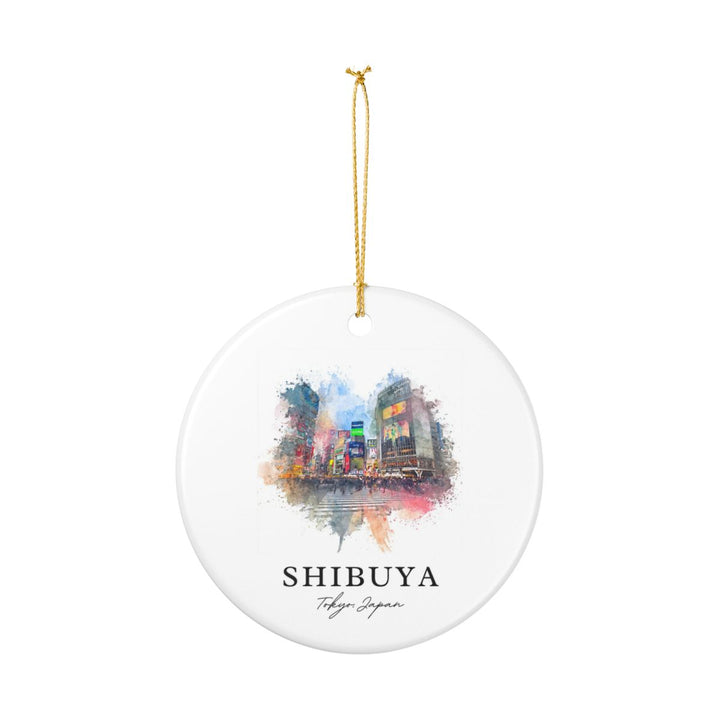 Shibuya Tokyo Ornament: Unique Shibuya Tokyo Souvenir, Shibuya Tokyo Xmas Decor, and Authentic Shibuya Tokyo Gift