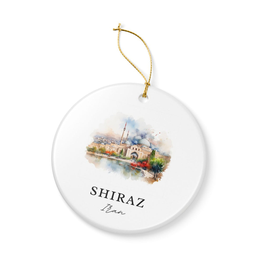 Shiraz Iran Ornament: Unique Shiraz Iran Souvenir, Shiraz Iran Xmas Decor, and Authentic Shiraz Iran Gift