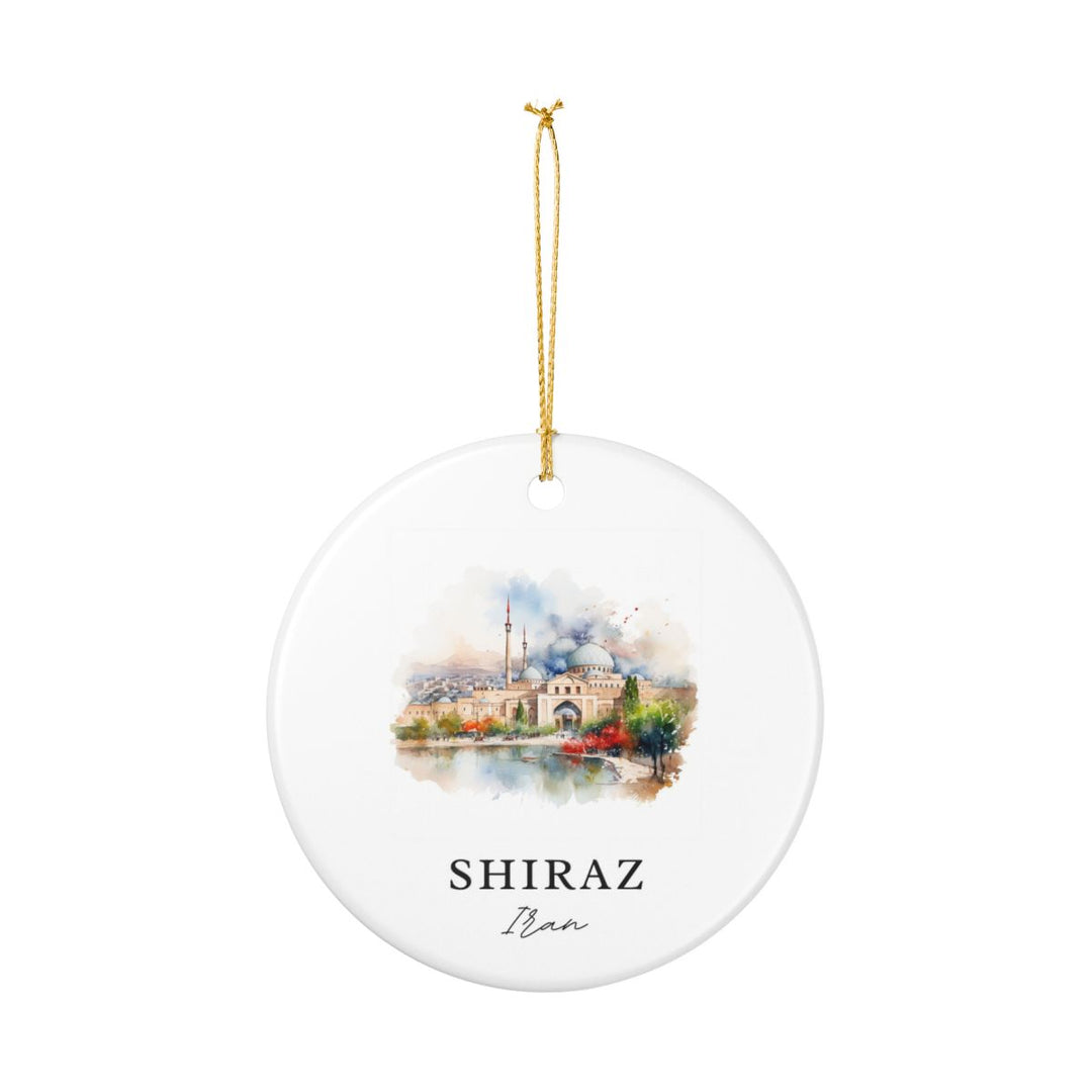 Shiraz Iran Ornament: Unique Shiraz Iran Souvenir, Shiraz Iran Xmas Decor, and Authentic Shiraz Iran Gift