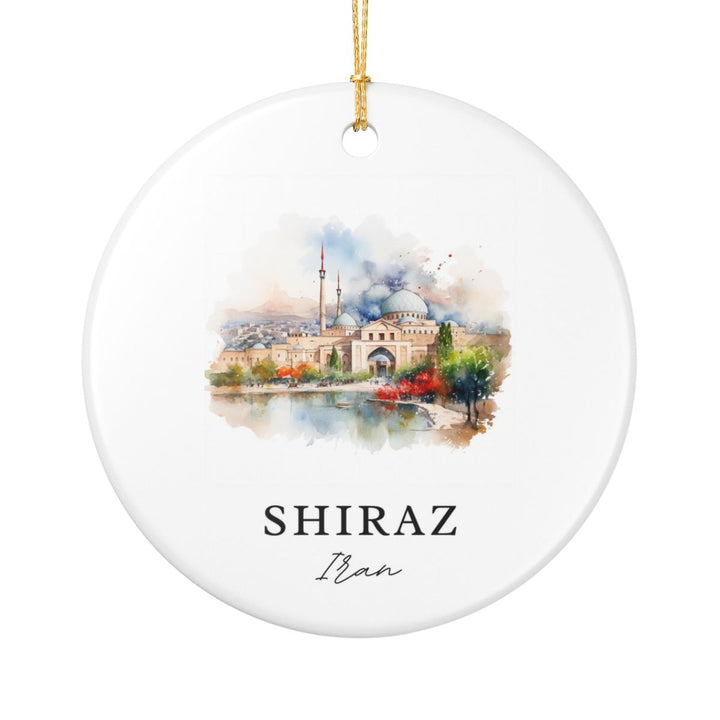 Shiraz Iran Ornament: Unique Shiraz Iran Souvenir, Shiraz Iran Xmas Decor, and Authentic Shiraz Iran Gift