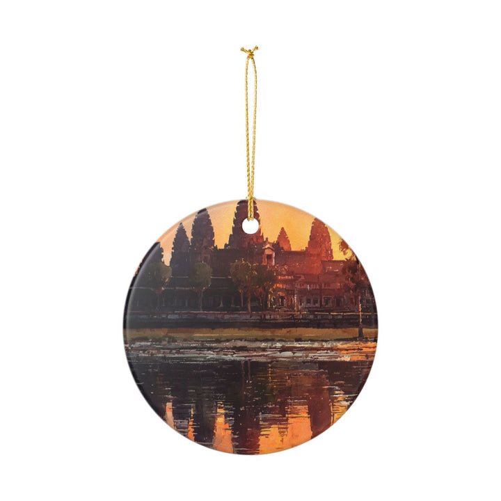 Siem Reap Ornament: Unique Siem Reap Souvenir, Siem Reap Xmas Decor, and Authentic Siem Reap Gift